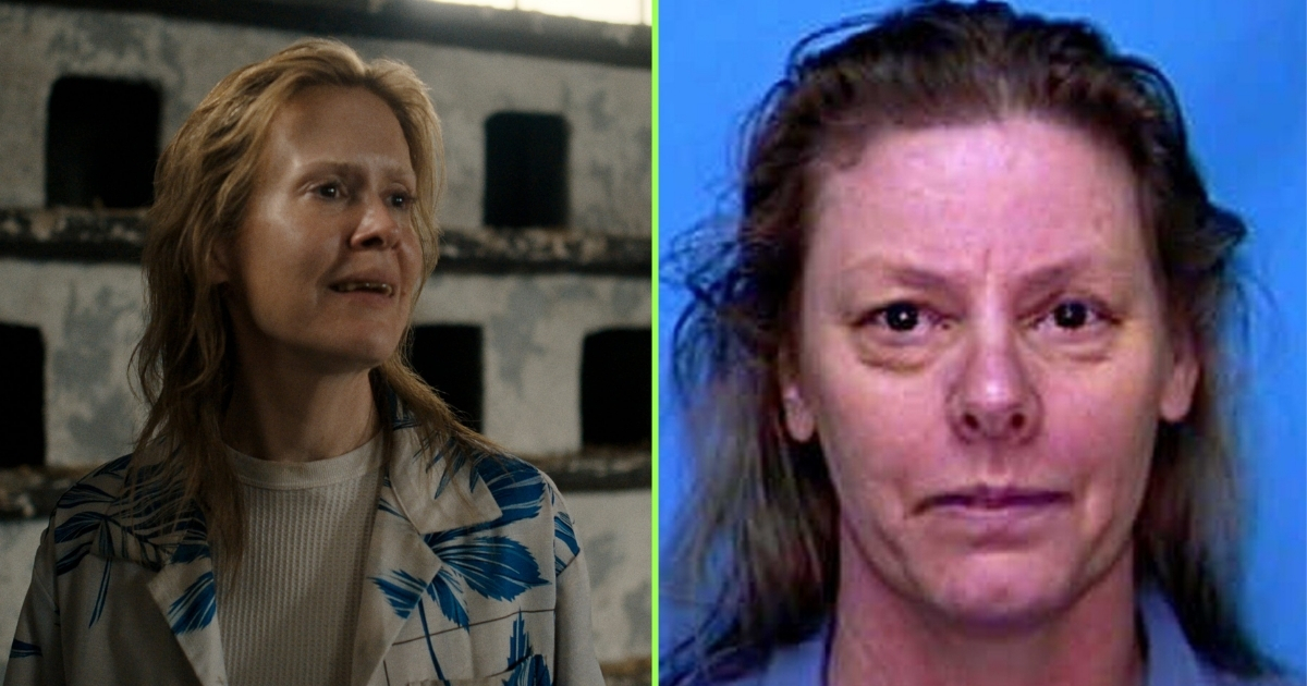 Sarah Paulson as Aileen Wuornos and Aileen Wuornos