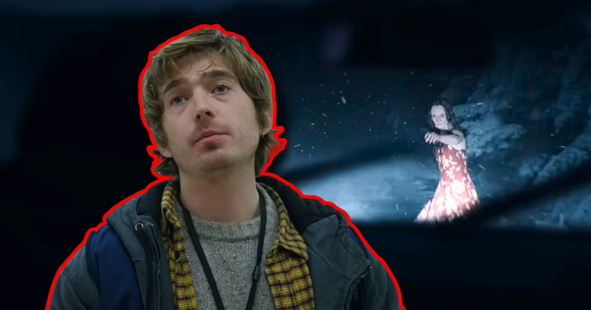 Bryan and a zombie in Resident Evil