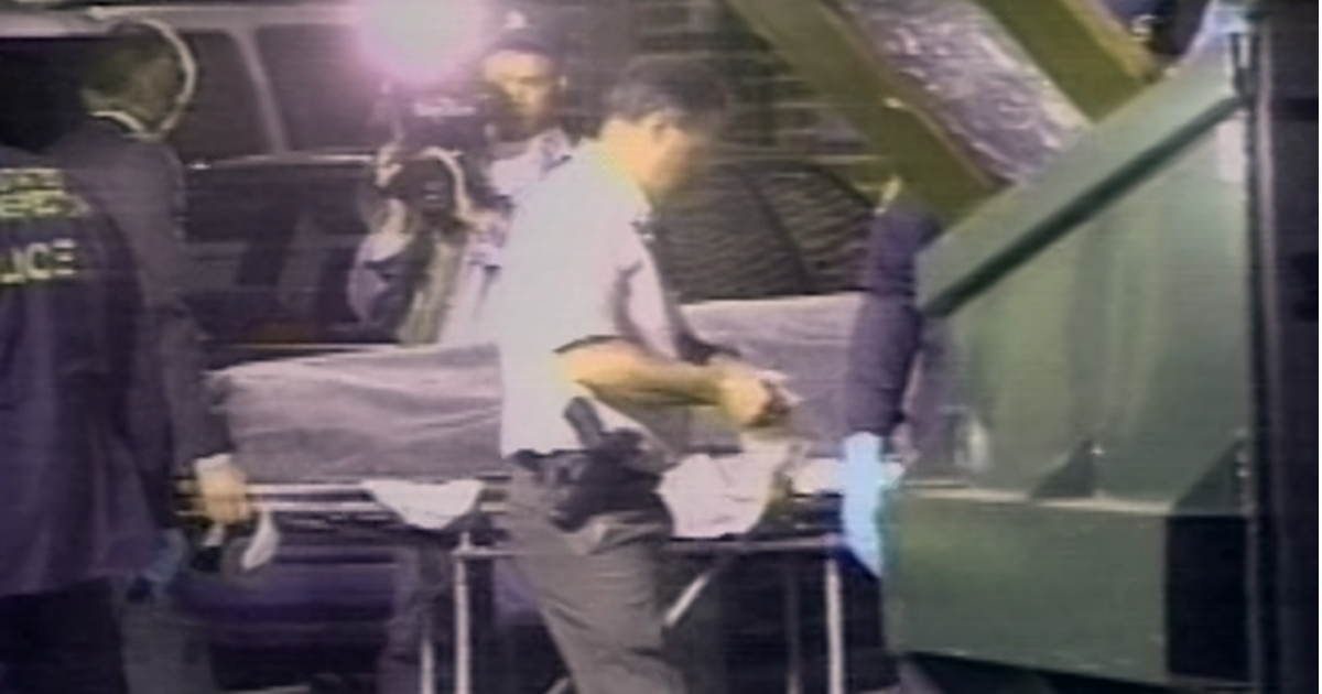 Crime scene news report
