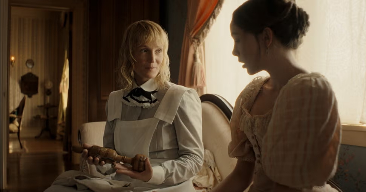Bridget and Lizzie in Monster: The Lizzie Borden Story