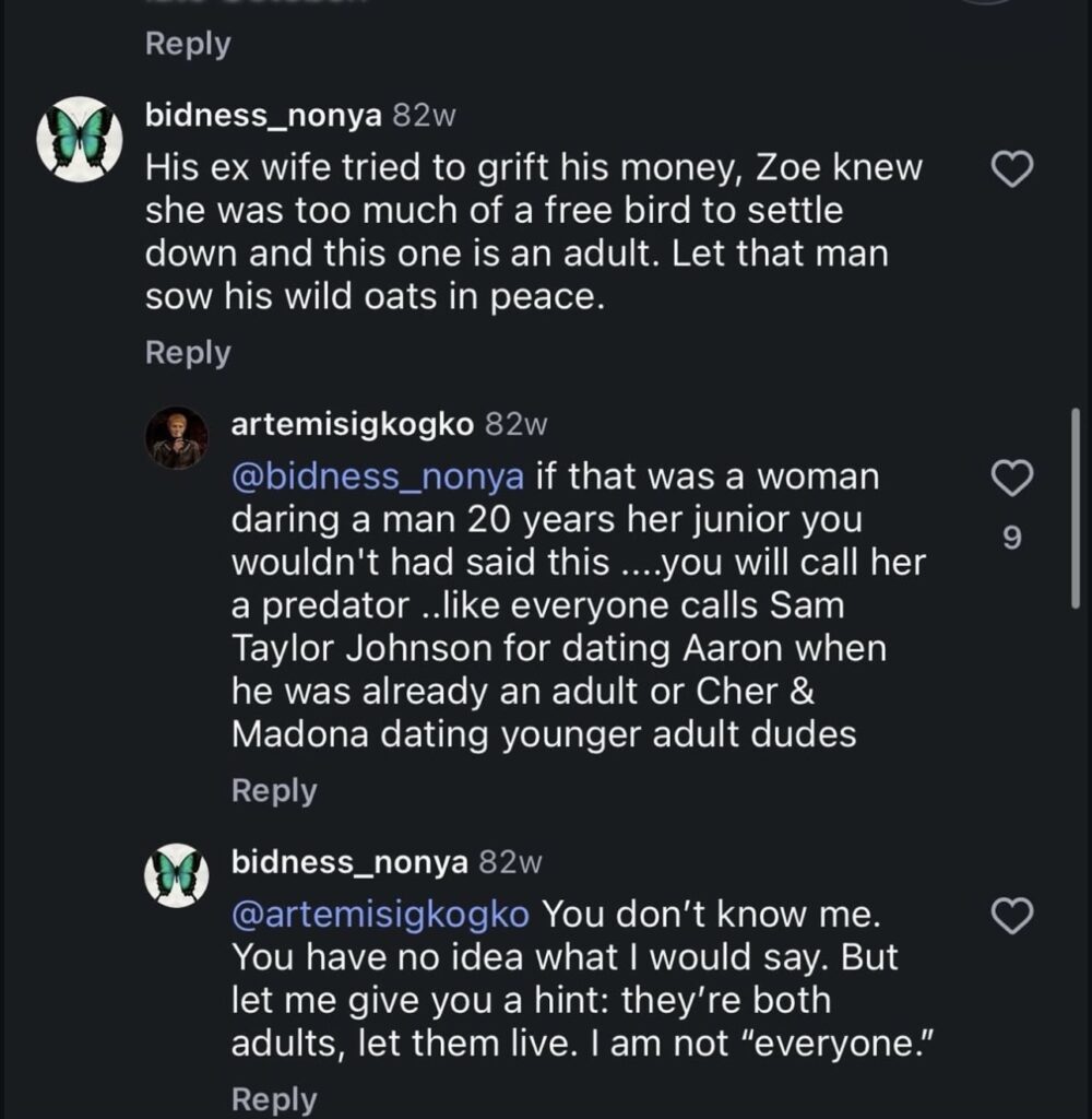 Channing Tatum’s burner account Zoë Kravitz