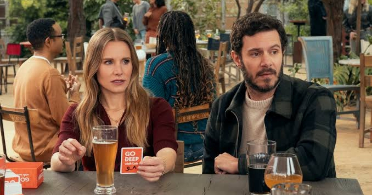 Kristen Bell and Adam Brody in Nobody Wants This
