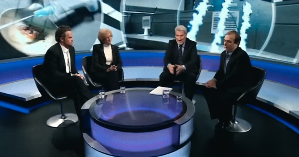 Matthew Perry and Peter Hitchens on Newsnight
