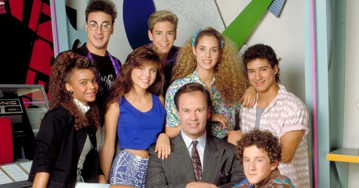 The cast of Saved by the Bell