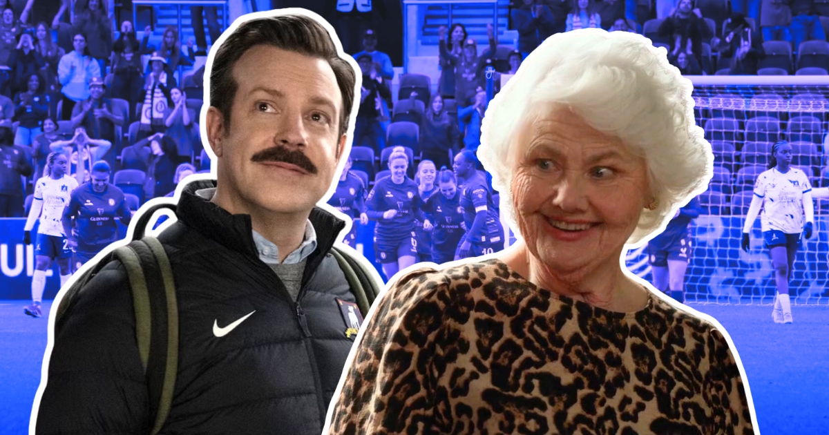 Ted and Mae in Ted Lasso