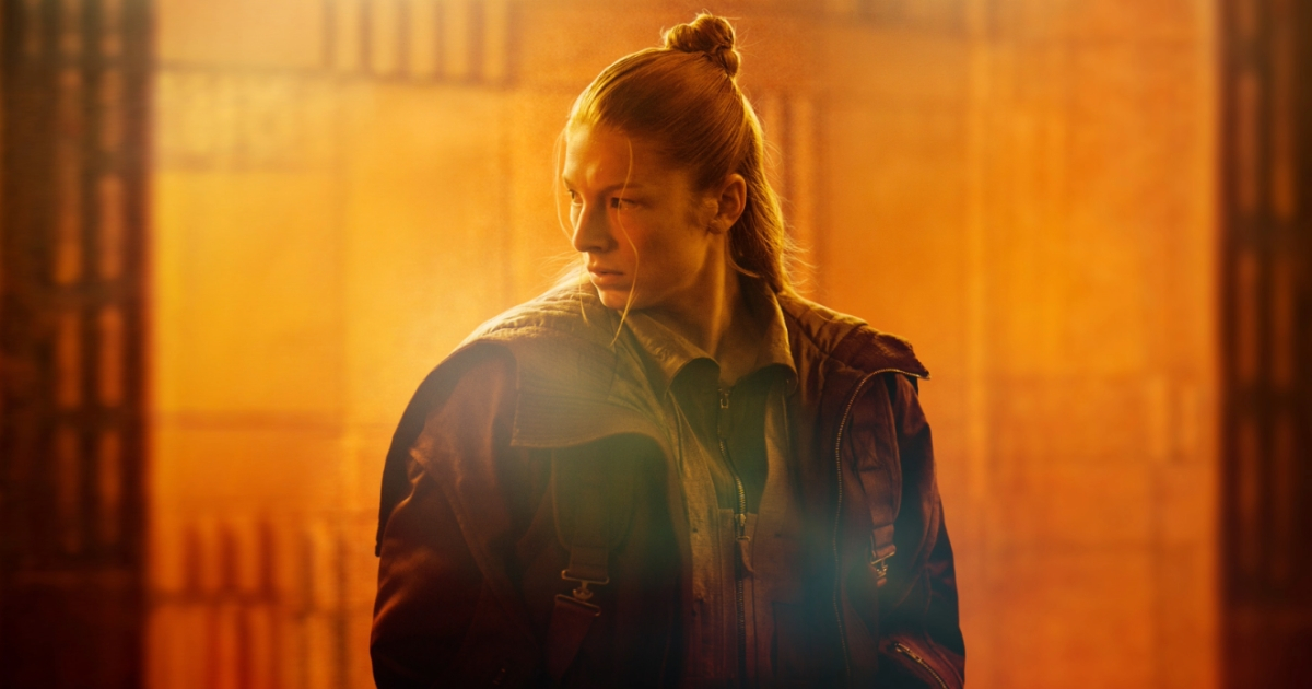 Hunter Schafer in Blade Runner 2099