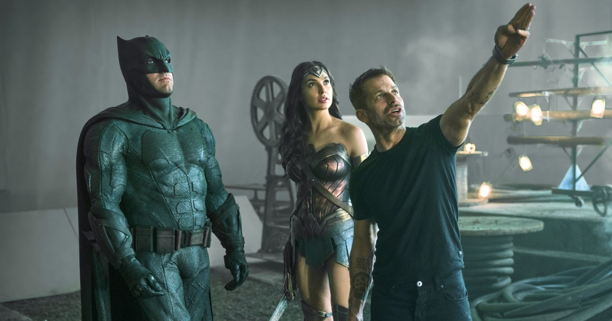 Ben Affleck (Batman / Bruce Wayne), Gal Gadot (Diana Prince / Wonder Woman), Zack Snyder (Director)