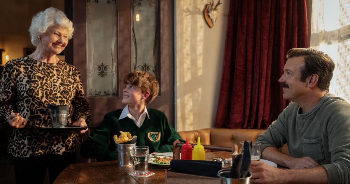 Mae, Henry and Ted in Ted Lasso