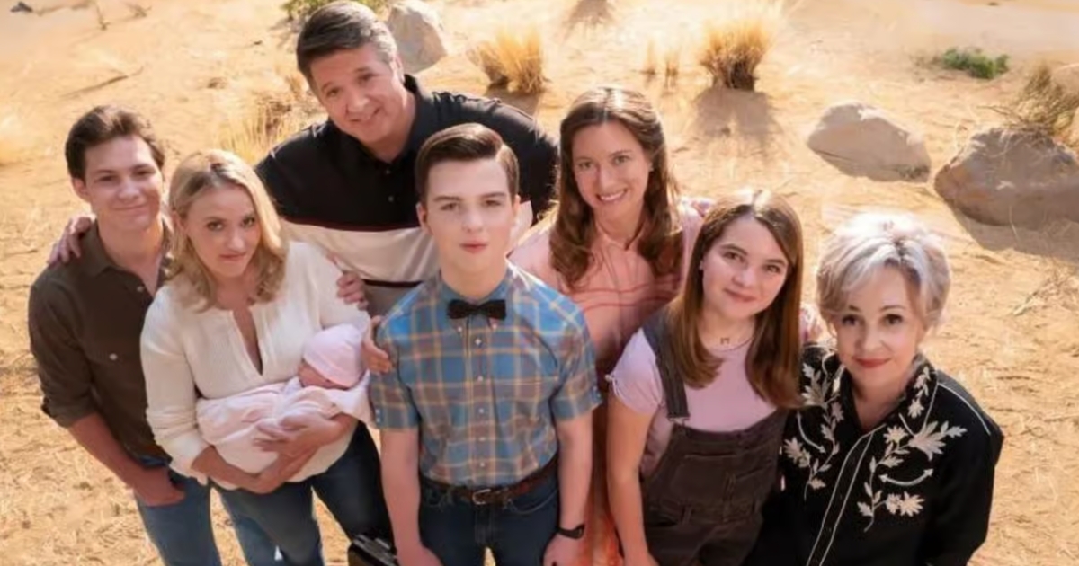 The cast of Young Sheldon
