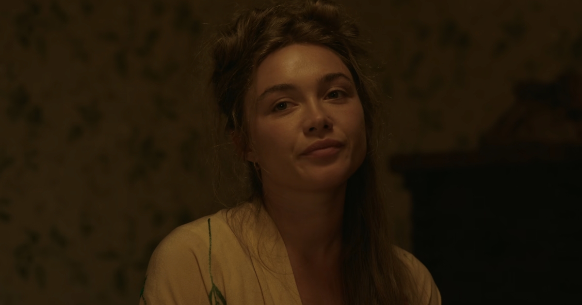 Florence Pugh as Cathy in East of Eden