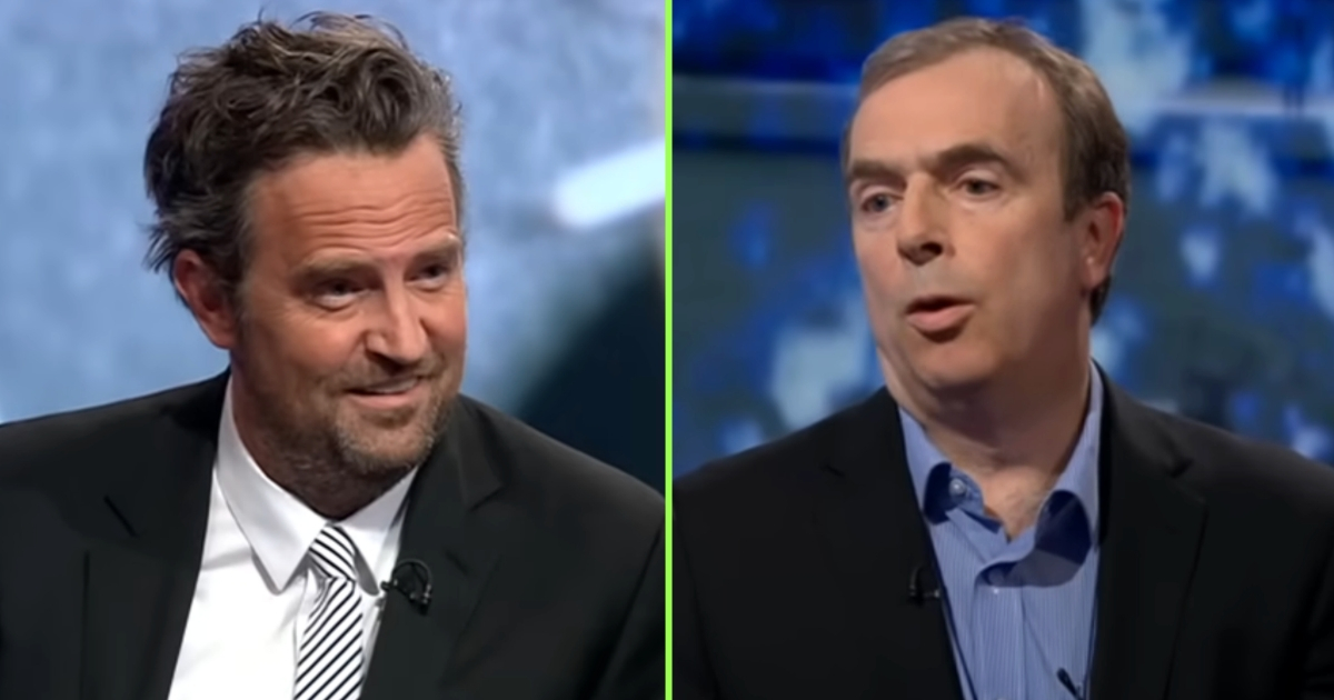 Matthew Perry and Peter Hitchens on Newsnight