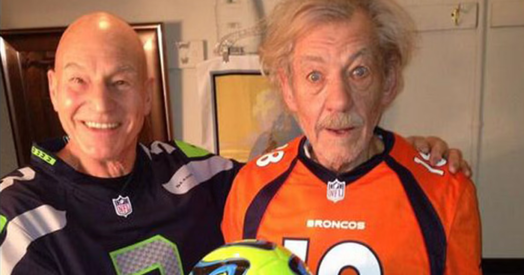 Patrick Stewart Ian McKellen