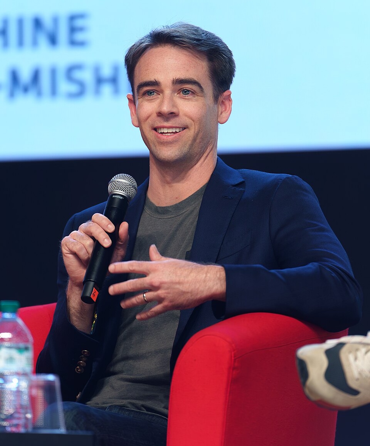Tyler Shultz, whistleblower Theranos, speaking at the International Journalism Festival 2024 in Perugia, Italy on a panel called How to prepare for the AI whistleblowers?