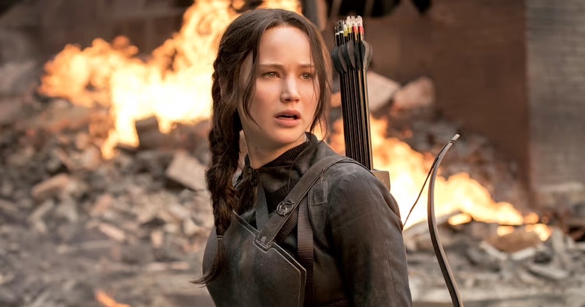 Jennifer Lawrence in The Hunger Games