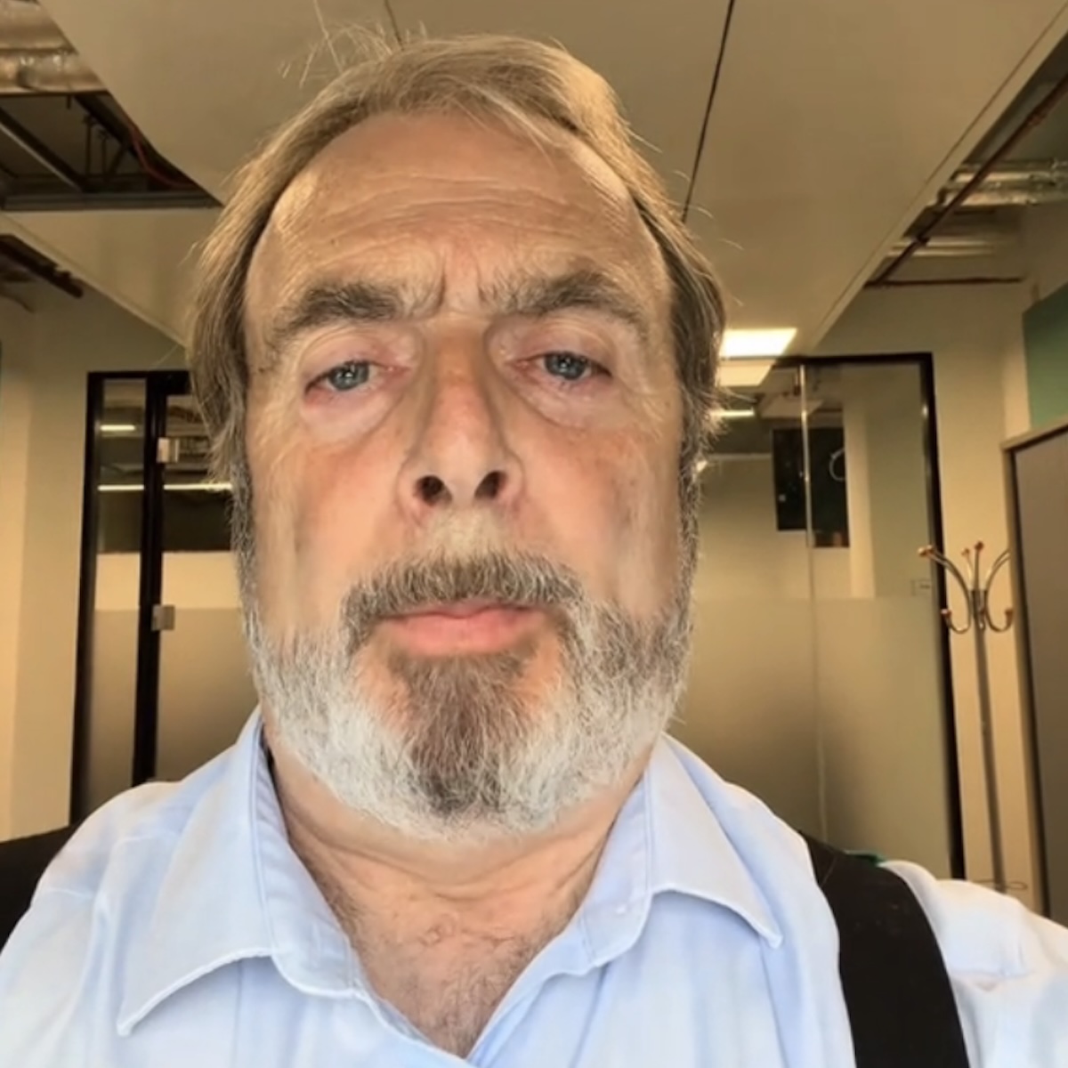 Peter Hitchens in a TikTok video